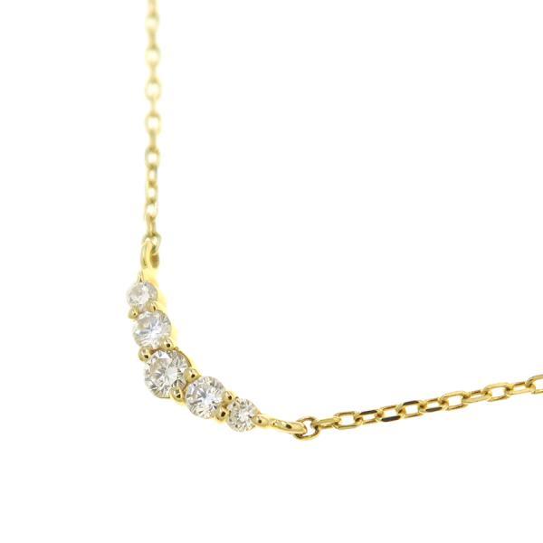 VENDOME ヴァンドーム ダイヤモンドリュールネックレス Aランク  