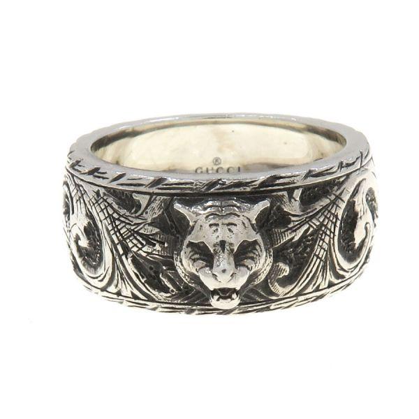 GUCCI（グッチ） タイガーヘッドリング#17 Bランク. : 質屋さのや