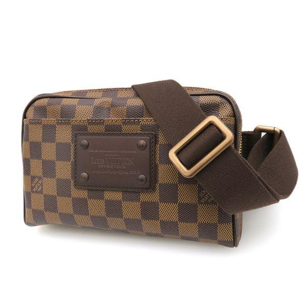 【美品】LOUISVUITTON ルイヴィトン　ダミエ　バムバッグ　ブルックリン 楽天市場】【バッグ】LOUIS VUITTON ルイ ヴィトン ダミエ バムバック
