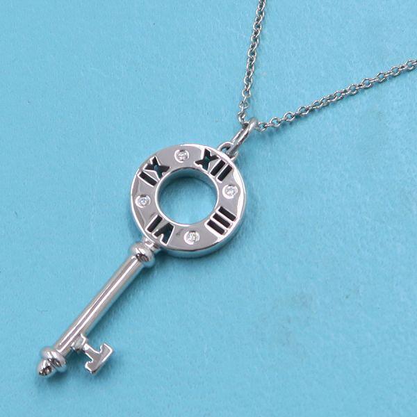 TIFFANY&Co.（ティファニー） アトラスキーチャームネックレス/ダイヤ