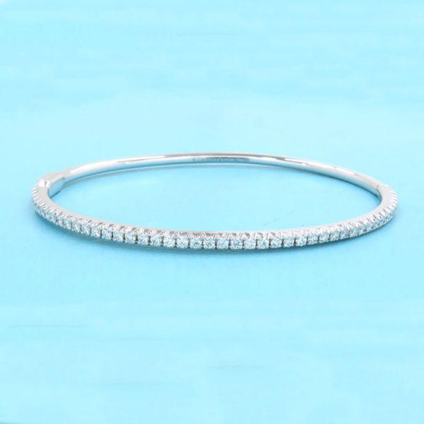 TIFFANY&Co.（ティファニー） メトロヒンジダイヤバングル Aランク 