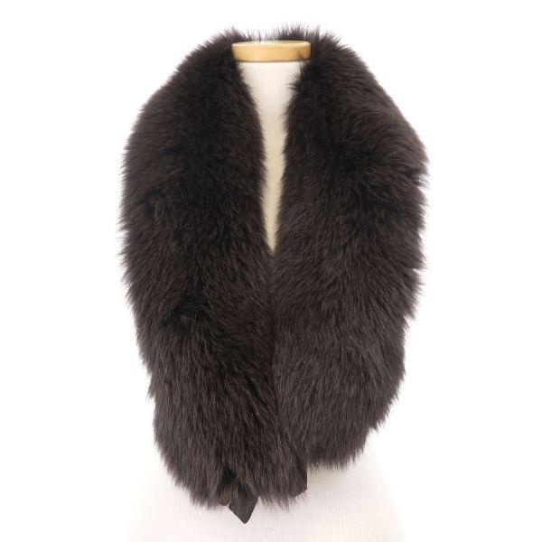 【値下】MAX MARA マックスマーラ　フォックスショール マックスマーラ フォックス ストール ストール - メルカリ