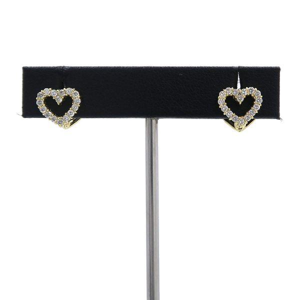 【期間限定値下げ】ポンテヴェキオ　ハート　ピアス Ponte Vecchio（ポンテヴェキオ） ダイヤイヤリング/ハート Aランク