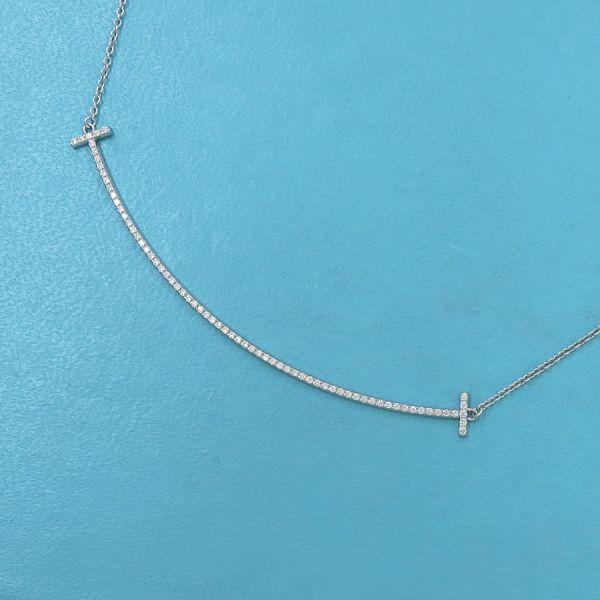 TIFFANY&Co.（ティファニー） Tスマイルダイヤネックレス/ラージ A