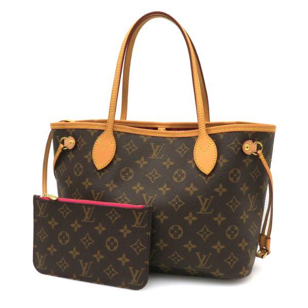ルイヴィトン ネヴァーフルPM ポーチ付き LOUIS VUITTON（ルイ・ヴィトン） モノグラム ネヴァーフルPM/ポーチ