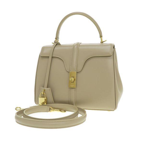 CELINE セリーヌ スモール16(セーズ)バッグ/サテンドカーフ CELINE セリーヌ スモール16(セーズ)バッグ/サテンドカーフ