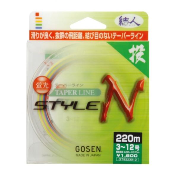 �y40��OFF�z�S�[�Z��(GOSEN)�@�i�C�������C���@�e�[�p�[���C��STYLE N�i�X�^�C���@�G�k�j�@GT-817 170m(4�F�����j�@(���� 3-12)  (���j