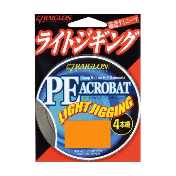 gA\(RAIGLON)  CgWMO PE ACROBATyPEz 200m(4{)   0.6  4/8.6kg/lb(MAX)   5F1mE5m}[LO