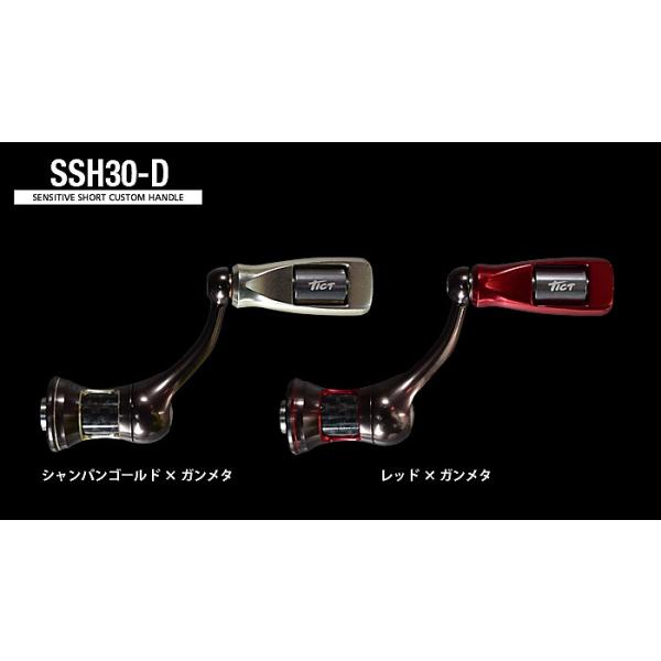 あ ティクト(TICT) SSH30-D（レッド×ガンメタ）（ダイワ社用） (t-etc