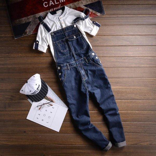 サロペット メンズ オールインワン つなぎ デニムパンツ ジョーカーパンツ カップル お揃いコーデ 春 春服 大きいサイズ 韓国 ファッション P サンピヤフーショップ 通販 Yahoo ショッピング