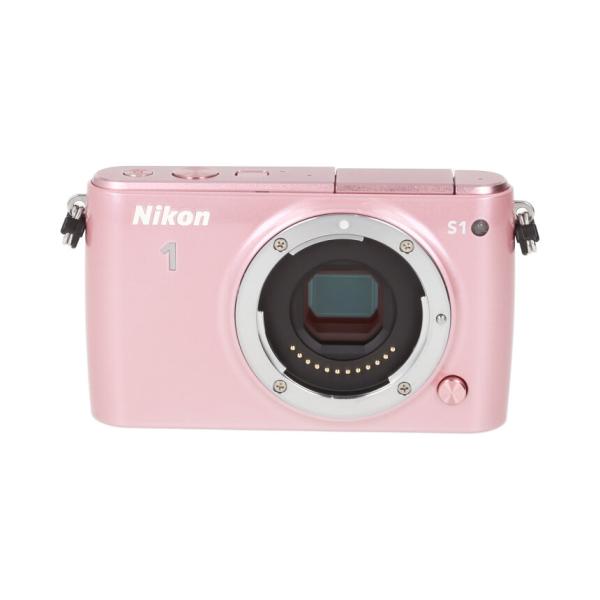 【完動品】NIKON 1 S1 ピンク ボディ 付属品多数 完動品】NIKON 1 S1 ピンク ボディ 付属品多数