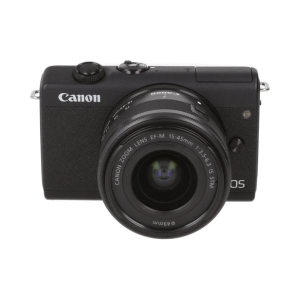 Canon EOS M200 ブラック + EF-M15-45 IS STM 【B】 : 三宝