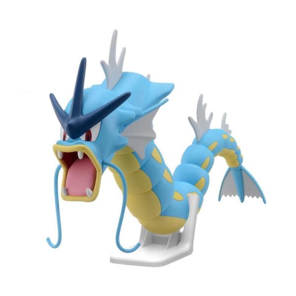 ポケモンプラモコレクション セレクトシリーズに「ギャラドス」がラインアップ！■胴体の模様はシールを使用しないパーツ分割で再現。■各部の可動で、迫力のあるポーズを表現可能！■ツノやヒゲ、しっぽには軟質パーツを採用。■胴体を支える台座が付属。【...