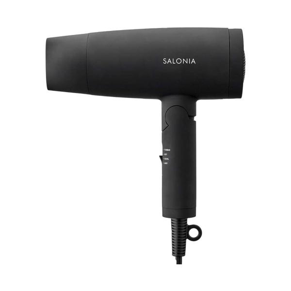 他サイト： SALONIA サロニア スピーディーイオンドライヤー SL-013BL ブラック ヘアドライヤー 家電 美容家電 大風量 速乾 マイナスイオンの商品画像