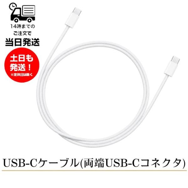 Apple 純正 USB-Cケーブル 両端Type-Cコネクタ USB Type-C 1m 未使用品 充電ケーブル アップル iPhone アイフォン AirPods Pro