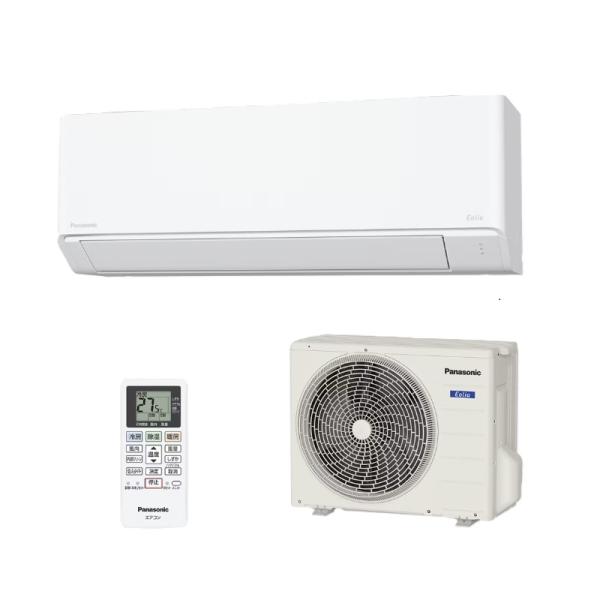 パナソニック　エアコン Eolia（エオリア）冷暖房除湿タイプ CS-286DFL-Wおもに10畳用 100V 内部クリーン搭載