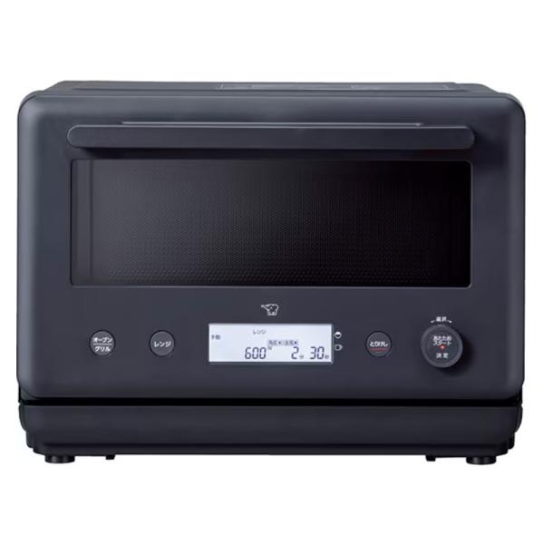 象印 象印 ZOJIRUSHI オーブンレンジ 18L 縦開き 赤外線センサー搭載 スレートブラック EU-CA18-BM