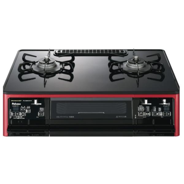 ●器具寸法(mm) /高さ 183 幅 595  奥行 496  ●ガス消費量kW:13A/LP /強火力 4.20/4.20  標準 2.95/2.95  グリル 2.02/2.02●トップ・バーナー周り トッププレート素材 ハイパーガラ...