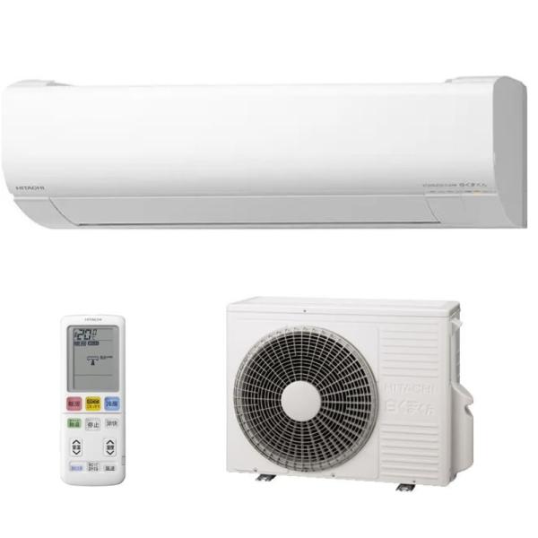 日立 お掃除機能付きルームエアコン14畳用RAS-X40J2－W 日立 ルームエアコン 14畳 4.0kW RAS-W40R2(W)/SET スター