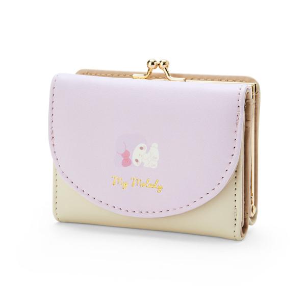 サンリオ マイメロ 長財布 ワレット 編み上げリボン がま口 sanrio（サンリオ） マイメロディ がま口ウォレット : サンリオ