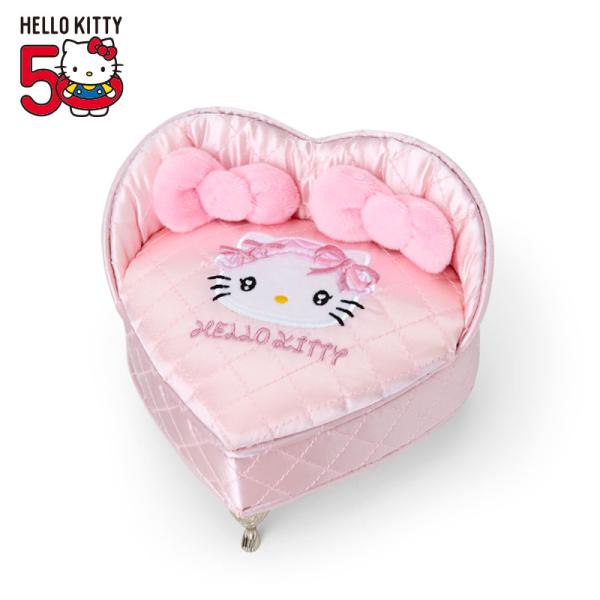 sanrio ハローキティ アクセサリーケース(ハローキティ50周年 sanrio ハローキティ アクセサリーケース(ハローキティ50周年