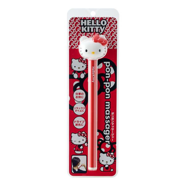 sanrio（サンリオ） ハローキティ ポンポンマッサージャー レッド