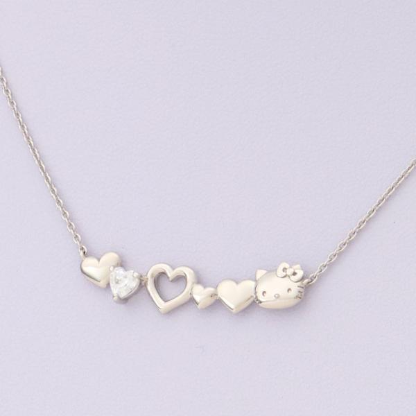 sanrio ハローキティ ハートフルネックレス シルバー : サンリオ sanrio ハローキティ ハートフルネックレス シルバー : サンリオ