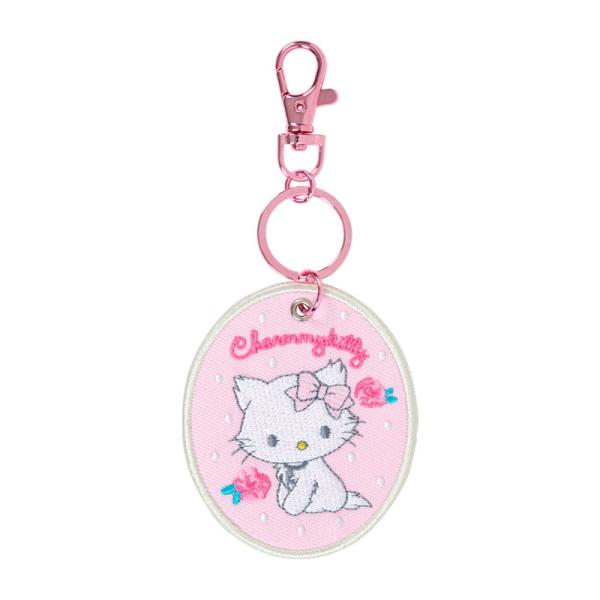 sanrio チャーミーキティ 刺繍ワッペンキーホルダー sanrio チャーミーキティ 刺繍ワッペンキーホルダー