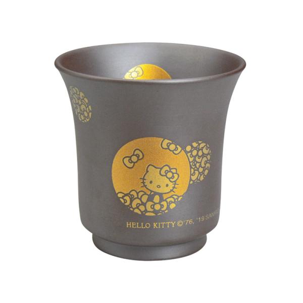 sanrio（サンリオ） ハローキティ 萬古焼 金彩湯呑 : サンリオ