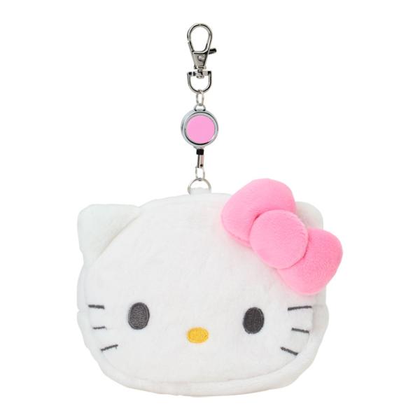 雪うさぎ様 リクエスト 3点 sanrio ハローキティ フェイス形パスケース＆ポーチ : サンリオ
