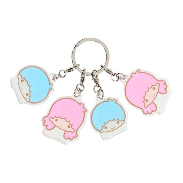 sanrio（サンリオ） リトルツインスターズ 4連アクリルキーホルダー