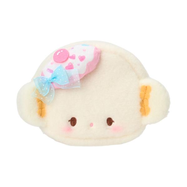sanrio こぎみゅん フェイス形ポーチ（スイーツパーティ