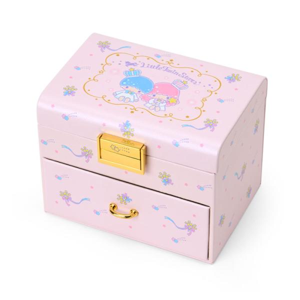 ☆リトルツインスターズ☆ジュエリーケース2004年☆平成レトロ☆レア sanrio（サンリオ） リトルツインスターズ ジュエリーボックス