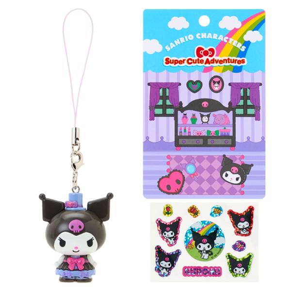 クロミ ストラップ＆シールセット（スーパーキュートアドベンチャーズ あこがれのマイスマホ）