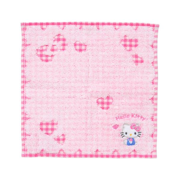 sanrio（サンリオ） ハローキティ プチタオル（チェック） : サンリオ