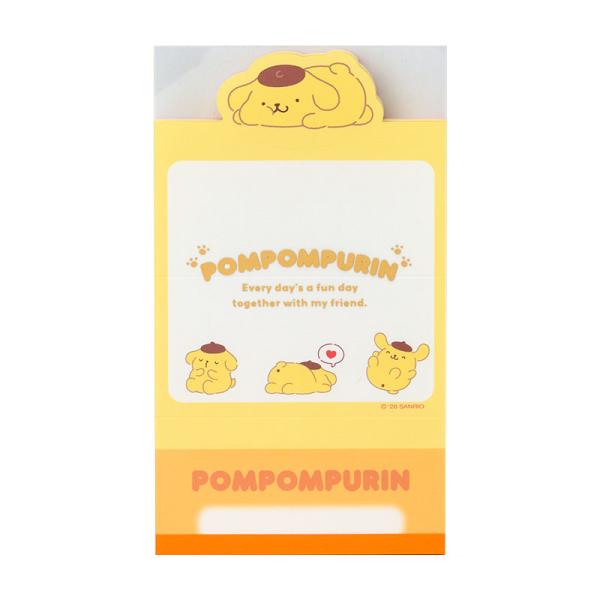サンリオ　ポムポムプリン　スタッキングケース　メモ　セット sanrio（サンリオ） ポムポムプリン 手渡しメモ : 公式サンリオ