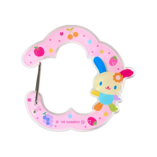 sanrio（サンリオ） ウサハナ アクリルカラビナ ピンク : 公式サンリオ