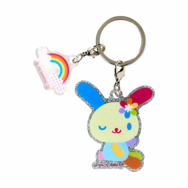 【激レア】Sanrio Sugarbunnies はなうさ キーホルダー sanrio（サンリオ） ウサハナ 2連アクリルキーホルダー（にじ） : 公式