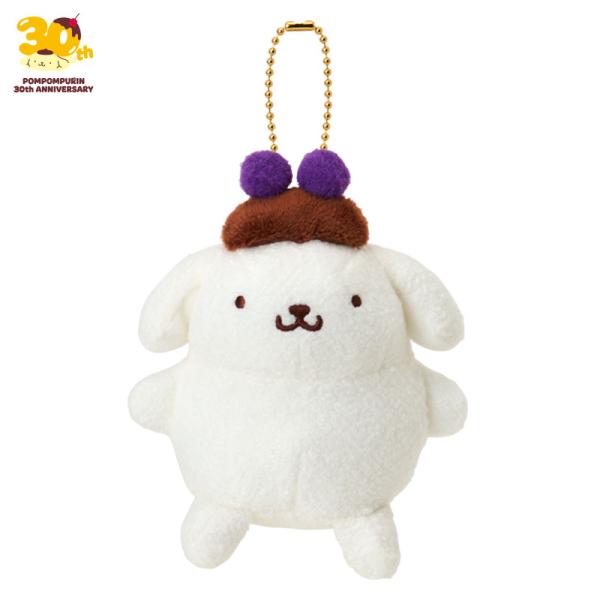 サンリオ　ポムポムプリン　牛乳おひげマスコット いろんな衣装を着たポムポムプリンがかわいい♡ポムポムプリンより