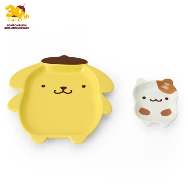 sanrio（サンリオ） ポムポムプリン キャラクター形プレートセット