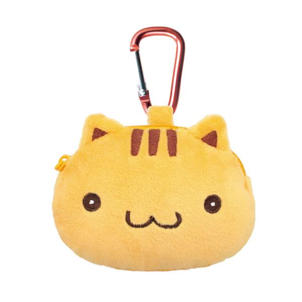ポムポムプリン(ベーグル) カラビナ付きファスナーマスコット