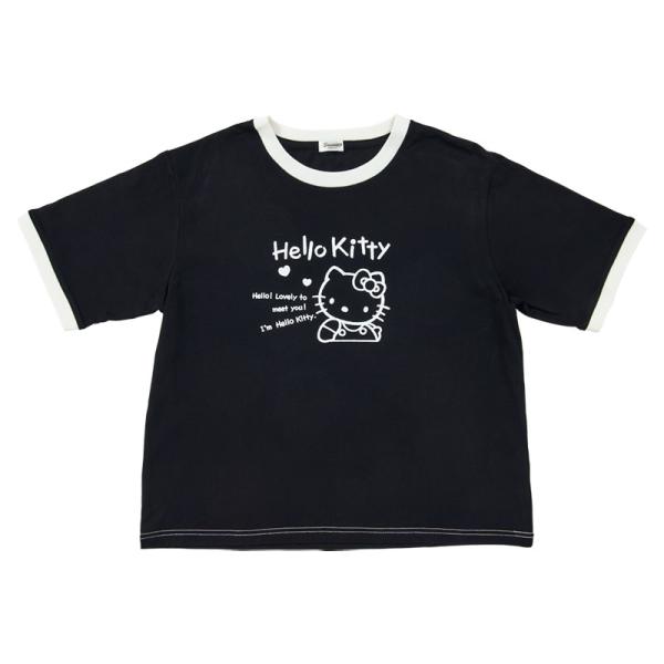 sanrio（サンリオ） ハローキティ Tシャツ ブラック : 公式サンリオ