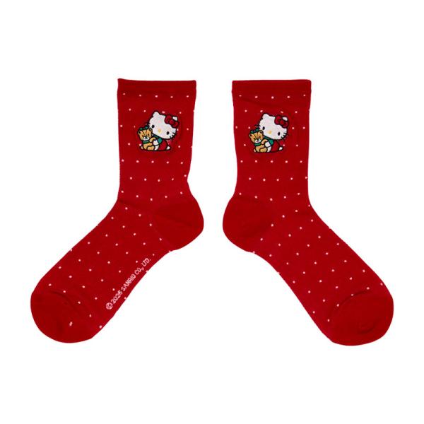 sanrio（サンリオ） ハローキティ クルー丈ソックス : 公式サンリオ