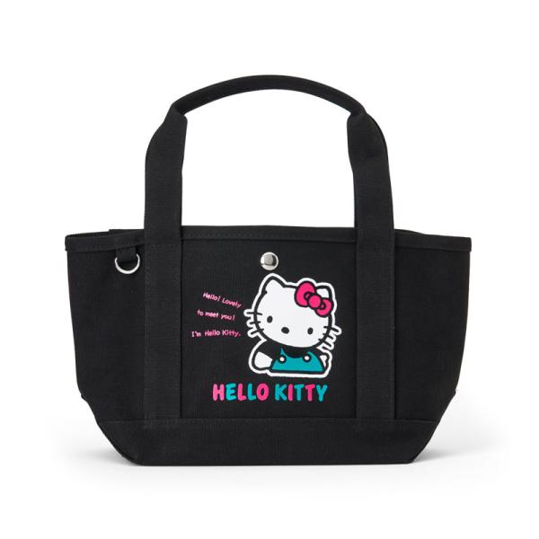 sanrio（サンリオ） ハローキティ 手提げバッグ ブラック : 公式