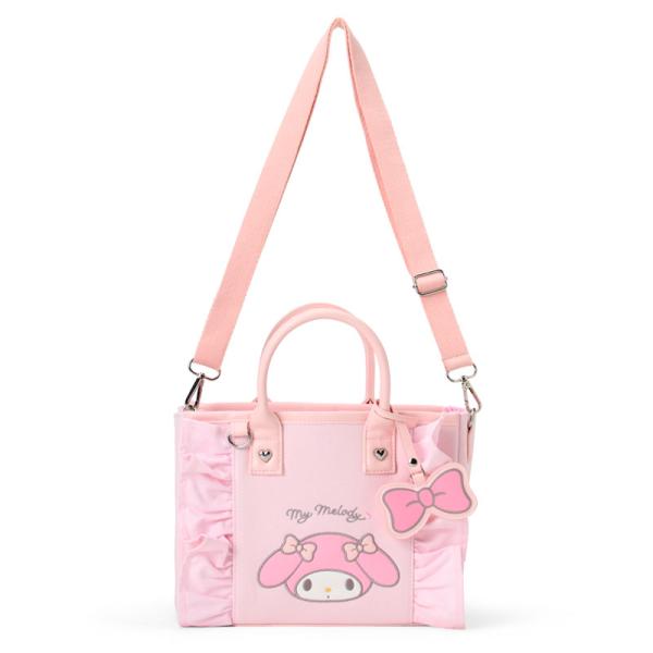 sanrio（サンリオ） マイメロディ チャーム付きスクエア2WAYバッグ