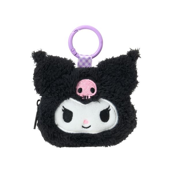 sanrio（サンリオ） クロミ フェイス形カラビナ付きミニポーチ : 公式