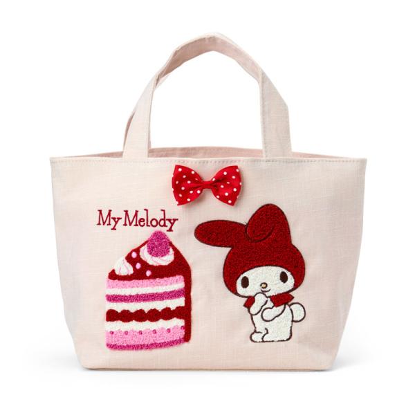 sanrio（サンリオ） マイメロディ サガラ刺繍トートバッグ（ケーキ