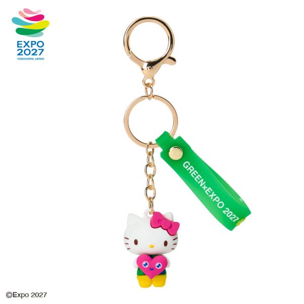 ハローキティ EXPO2027【サンリオキャラクターズ】トゥンクトゥンク 立体キーホルダー