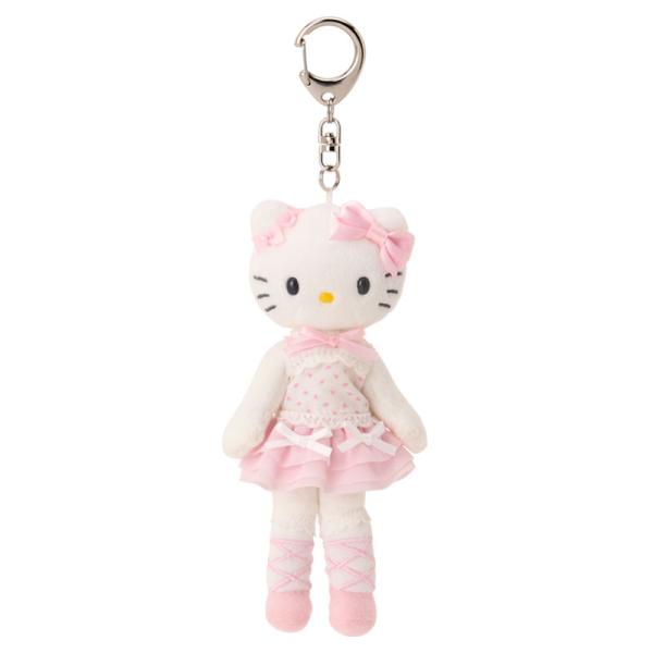 ハローキティ マスコットホルダー バレエコア（Sanrio closet collection）