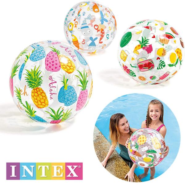 デザインビーチボール 51cm INTEX インテックス59040